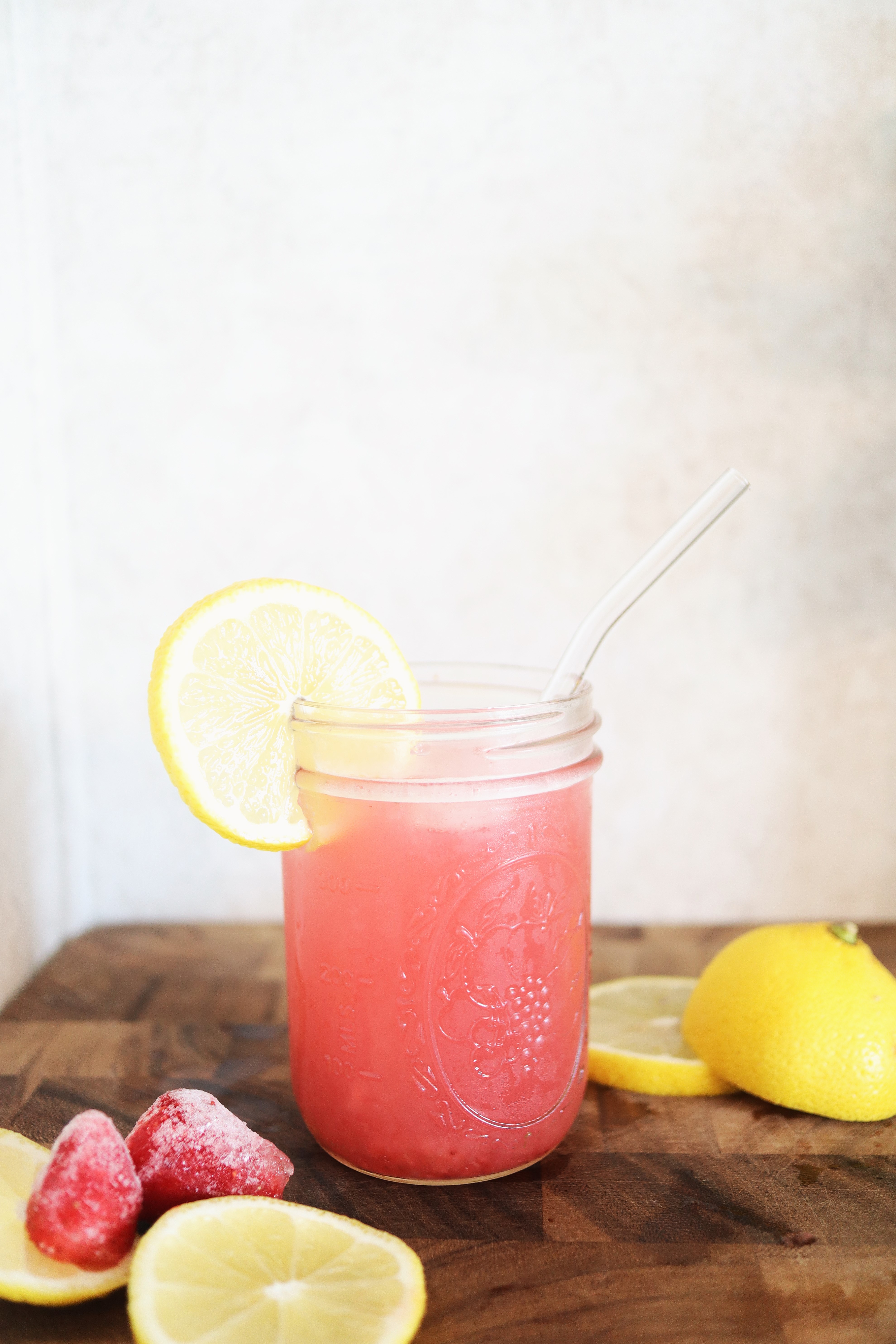 Strawberry Lemon Electrolyte Drink